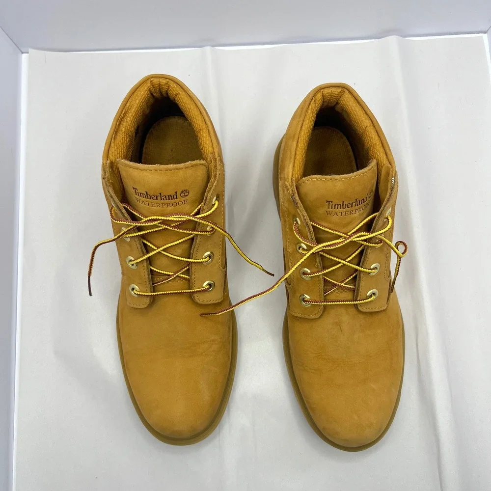Timberland Wheat Leather Boots Mens 11 Waterproof A4098 Work Outdoor Preppy